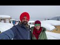 ਬਰਫ਼ ਦੇ ਬਣਾਏ ਘਰਾਂ ਵਿੱਚ ਰਹਿੰਦੇ ਕਸ਼ਮੀਰੀ ਲੋਕ Gulmarg Winter Punjabi Travel Couple | Ripan& Khushi