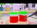 Amazing rainbow jelly cake 🌈 Miniature Fresh Watermelon Cake Decorating | Mini Cakes