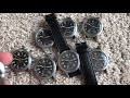 WWII British Military WWW Dirty Dozen watches