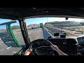 POV Truck Driver with NEW truck MAN TGX 2024