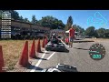 OUTDOOR Karting FULL HEAT | FASTEST OF THE DAY | GPS Data Overlay