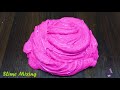 PINK HELLO KITTY !! Mixing CLEAR Slime with Many Things !! Satisfying Slime, ASMR Slime #256