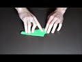 HOW to make a paper airplane - origami plane jet | EAGLE