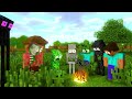 Minecraft Mobs : BUILD A QUEEN RUNNER CHALLENGE - Minecraft animation