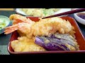 Tempura rice box - Japanese street food