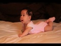 Learning To Roll Onto Her Tummy.wmv