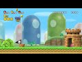 New Super Mario Bros. Wii - 3 Player Co-Op Walkthrough - World 1