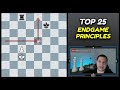 Top 25 Chess Endgame Principles - Endgame Concepts, Ideas | Basic Chess Endgame Principles and Plans