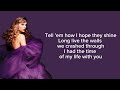 TAYLOR SWIFT - Long Live (Taylor’s Version) (Lyrics)