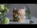 How to Make Daisy Flower Cake by Swiss Meringue Buttercream/ EEDOCAKE/ 데이지 케이크/ 스위스 머랭 버터크림