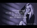 Avril Lavigne - Bright (lyrics)