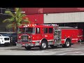 (Rumbler) Long Beach Fire Dept. Engine & Rescue 1, Engine 14, Long Beach Police