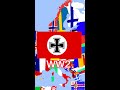 Country flags  now vs WW2#short #country #history #historical #flags #ww2 #map #meme