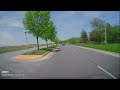 He almost gets hits Head On by Dump Truck - Driver Cuts me off - IL License EM 83532 Part 3 Rear Cam