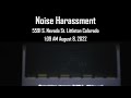 Noise Harassment August 8, 2022 1:09 AM