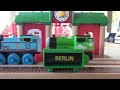 Thomas Wooden Train Series ☆ Roundhouse + Tunnel Course