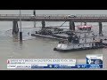 Galveston Bridge portion collapsed due to crash