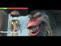 Scrat's Continental Crack-Up with healthbars