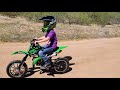 5yr old SYX Moto pit bike fun