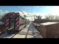 South Shore Line - Chicago, IL. to Gary, IN. [WINTER 2016]