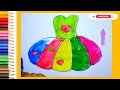 Bride & Groom Drawing,Coloring, 🎨 For Children & Toddler👰‍♀️🤵How to Draw Bride Groom@BachaParty17