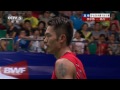 2013 World Championships 2013 MS Finals Dan Lin vs  Chong Wei Lee林丹vs李宗伟) CCTV 720P