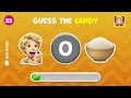 Guess the CANDY by Emoji?  🍬🍭Emoji quiz 2024 |Quiz Buddy|