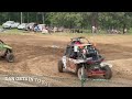 SXS Short Course Racing - Sullivan Fairgrounds - 10 roll-overs; all highlights