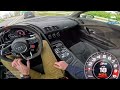 AUDI R8 GT - RWD V10 with 620HP // REVIEW on AUTOBAHN