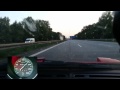 Ferrari F355 GTS F1 Highspeed Trip sound and accelerating to 300 km/h 28.06.12 Part1 HD pure sound