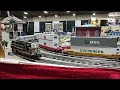 Running O gauge trains at Benton County Fair 07-31-2024