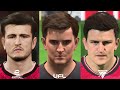 FC 24 vs EFootball vs UFL beta | Faces comparison 4K