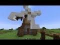 Minecraft: How to Build a Simple and Easy Windmill | Tutorial