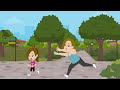 Please eat less, Ella's mother - Funny English Animated Story - Ella English