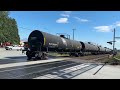VIKINGS!!! CN 510 (Tank Train) @ Port Kells BC Canada 11MAY24 GP40-2L(W) 9540 Leading