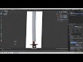 Learn to Create a Game-Ready Katana in Blender and Substance Painter - Full Course #b3d #substance