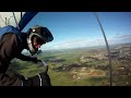 Hang Gliding 2000 ft  Up at Mount Bakewell HD 2015