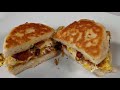 How to make the best grilled bacon egg and cheese biscuit