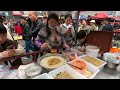 Rare market in Xi'an, China, only once a year, street food/4k