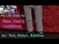 My Life Dolls As | 2017 New Year Look book | Toy Review | TRS INC