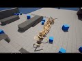 Unreal Engine 5 Centipede Procedural Animation With Physics Constraints
