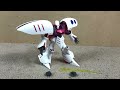 Gundam Zeta HGUC Qubeley Stop Motion Build Animation PLUS FIGHT (ガンダムシリーズ)