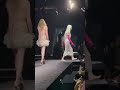 Doja Cat getting up to help the Model that fell at the Valentino Couture show in Paris