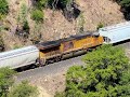 Union Pacific mixed freight Feather River canyon 9 16 23