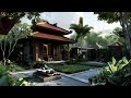 Achieving Architectural Harmony: Small Tropical Traditional Balinese Courtyard Home Design