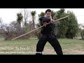 Shaolin Kung Fu Wushu Basic Staff Training for Beginners