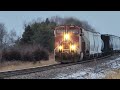 Chasing Two Trains on the Paynesville Sub | 12/17/23