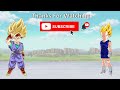 Goku Jr VS Vegeta Jr All Forms Power Levels - Dragon Ball GT ( A Hero's Legacy )