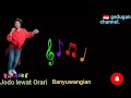 Jodo Lewat Orari (Karaoke Version) tanpa vokal.