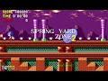 Playing Sonic 1 Forever: Sonic gameplay